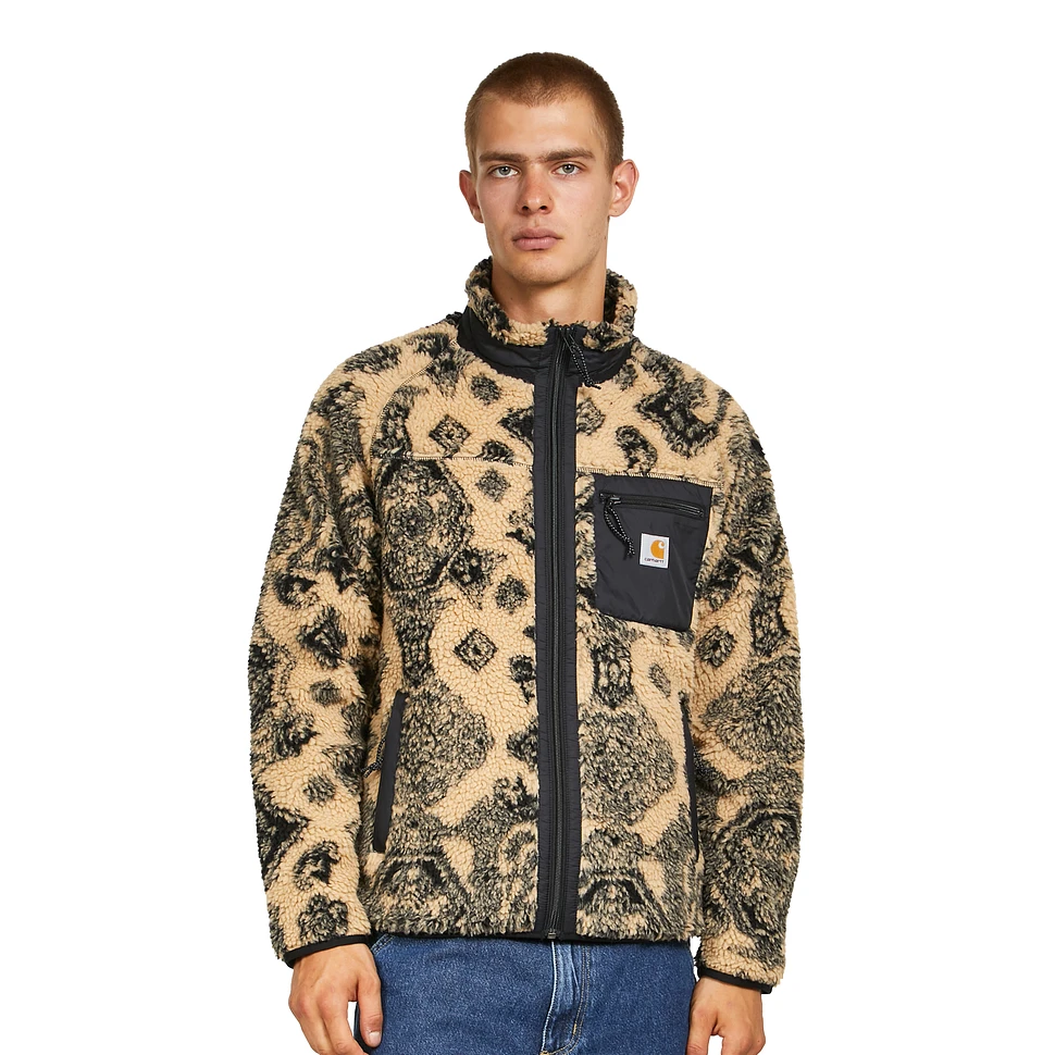 Carhartt WIP - Prentis Liner (Verse Jacquard / Dusty H Brown / Soot ...