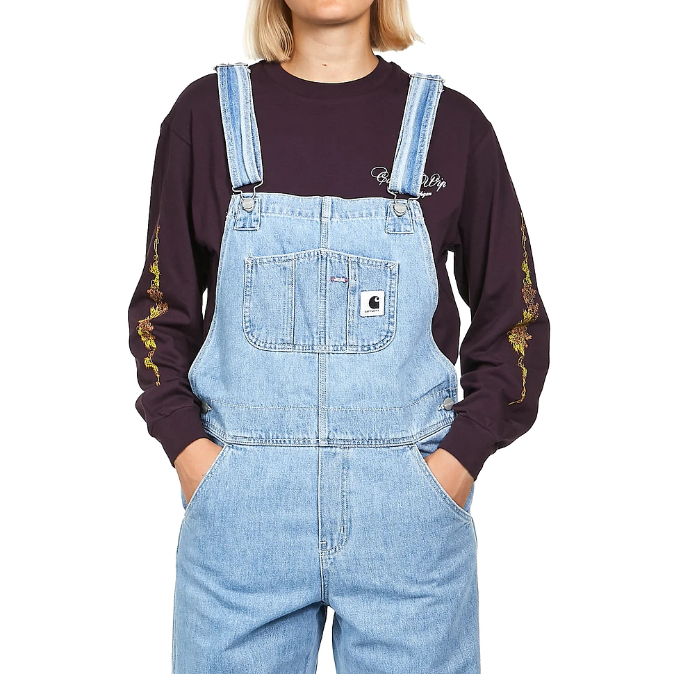 Carhartt WIP - W' Bib Overall Straight "Maverick" Denim, 10.5 oz