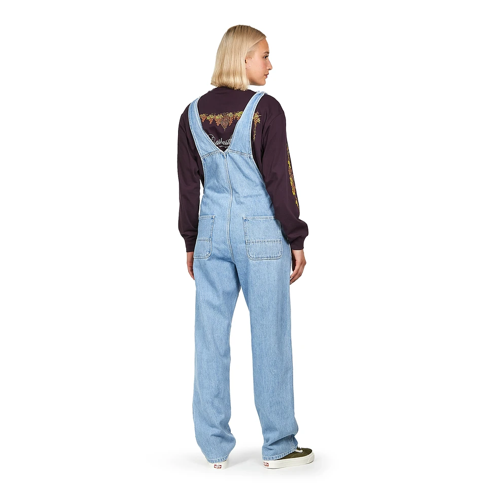 Carhartt WIP - W' Bib Overall Straight "Maverick" Denim, 10.5 oz