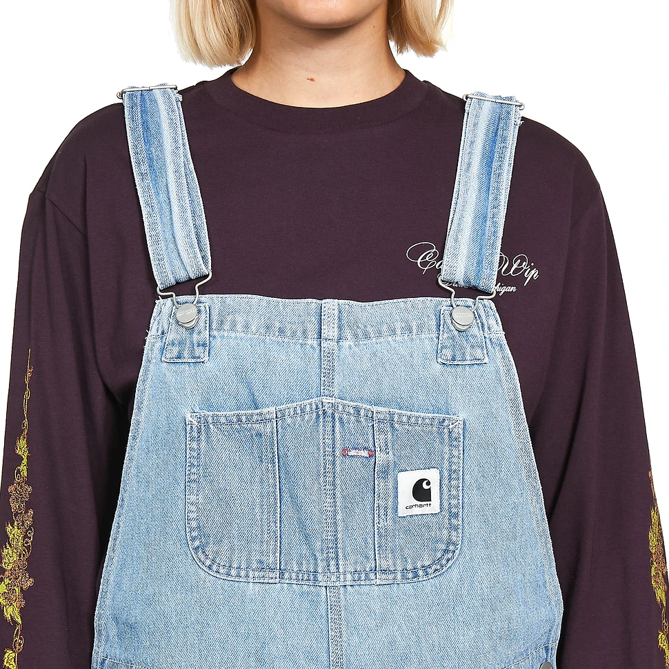 Carhartt WIP - W' Bib Overall Straight "Maverick" Denim, 10.5 oz