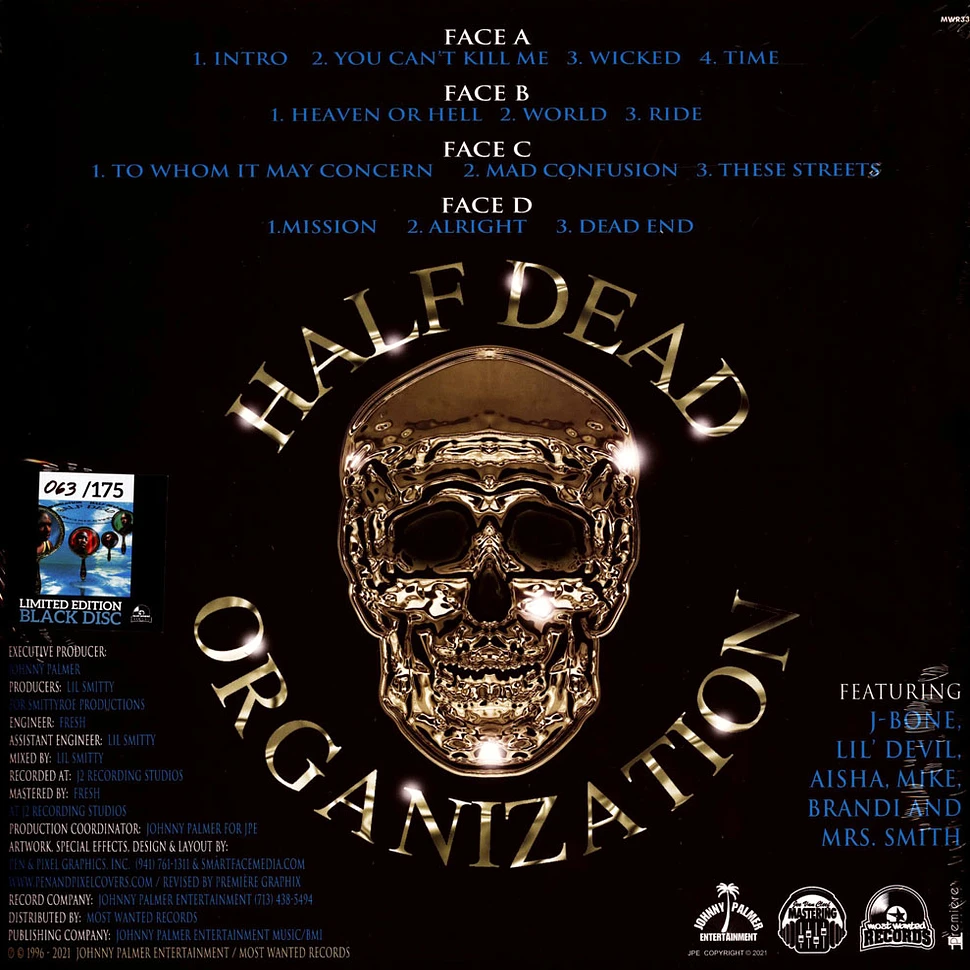 Half Dead Organization - Half Dead Organization Black Vinyl Edition