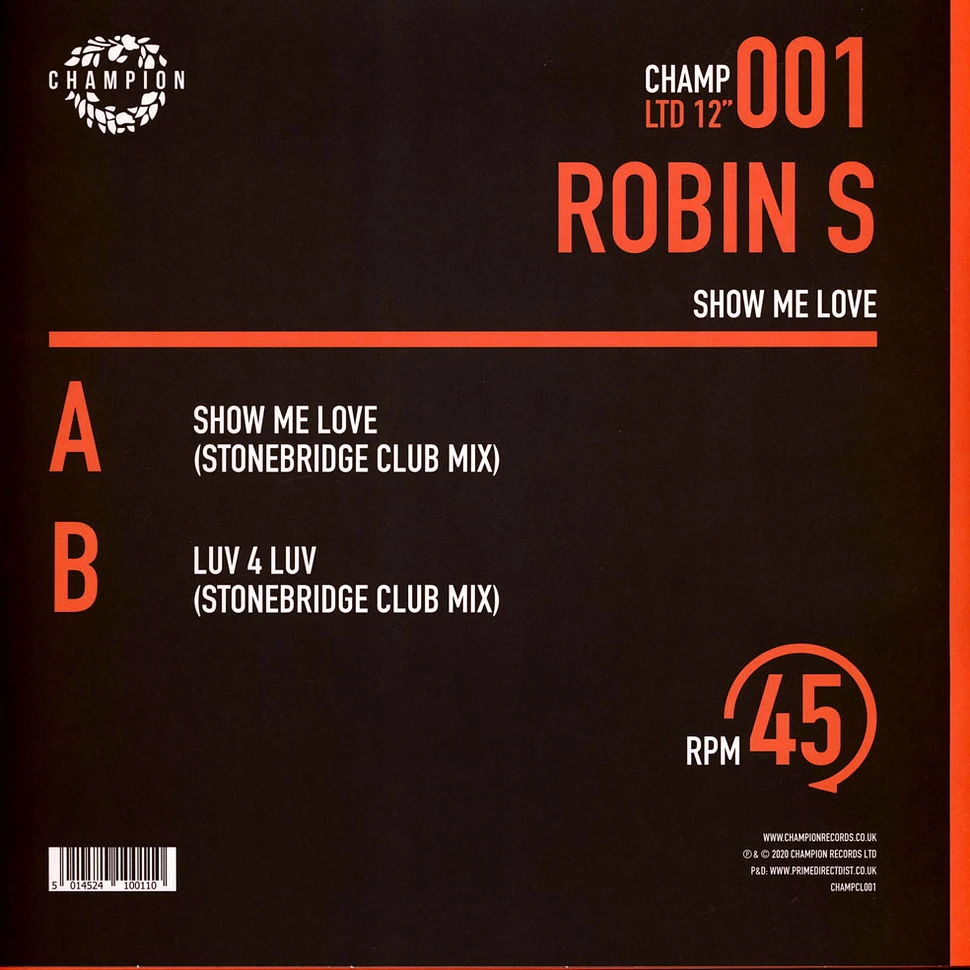 Robin S - Show Me Love