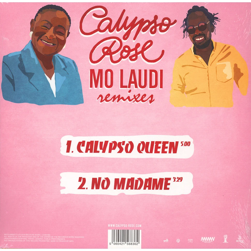 Calypso Rose Meets Mo Laudi - Calypso Queen / No Madame - Remixes