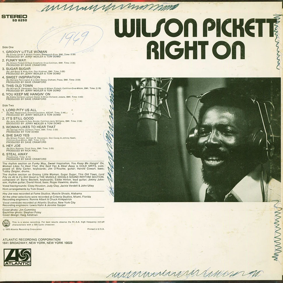 Wilson Pickett - Right On