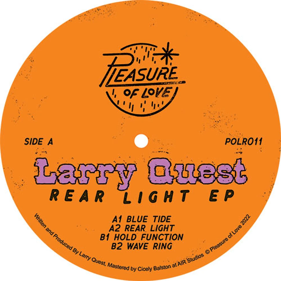 Larry Quest - Rear Light EP