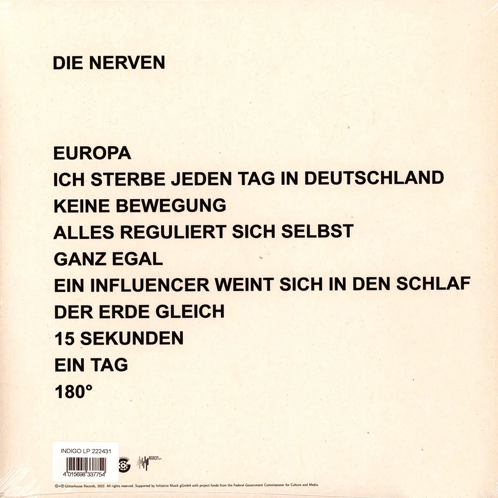 Die Nerven - Die Nerven Clear Vinyl Edition