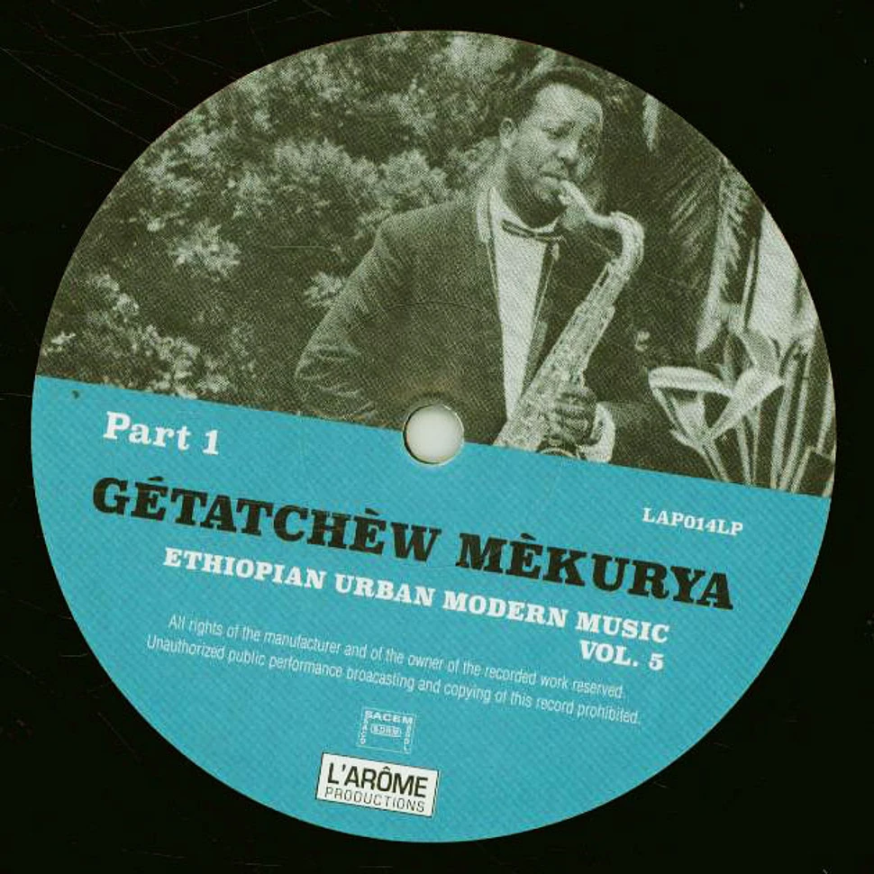 Getachew Mekuria - Ethiopian Urban Modern Music Vol. 5