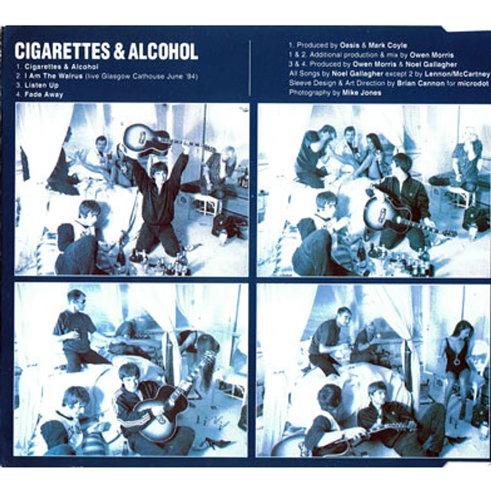 Oasis - Cigarettes & Alcohol