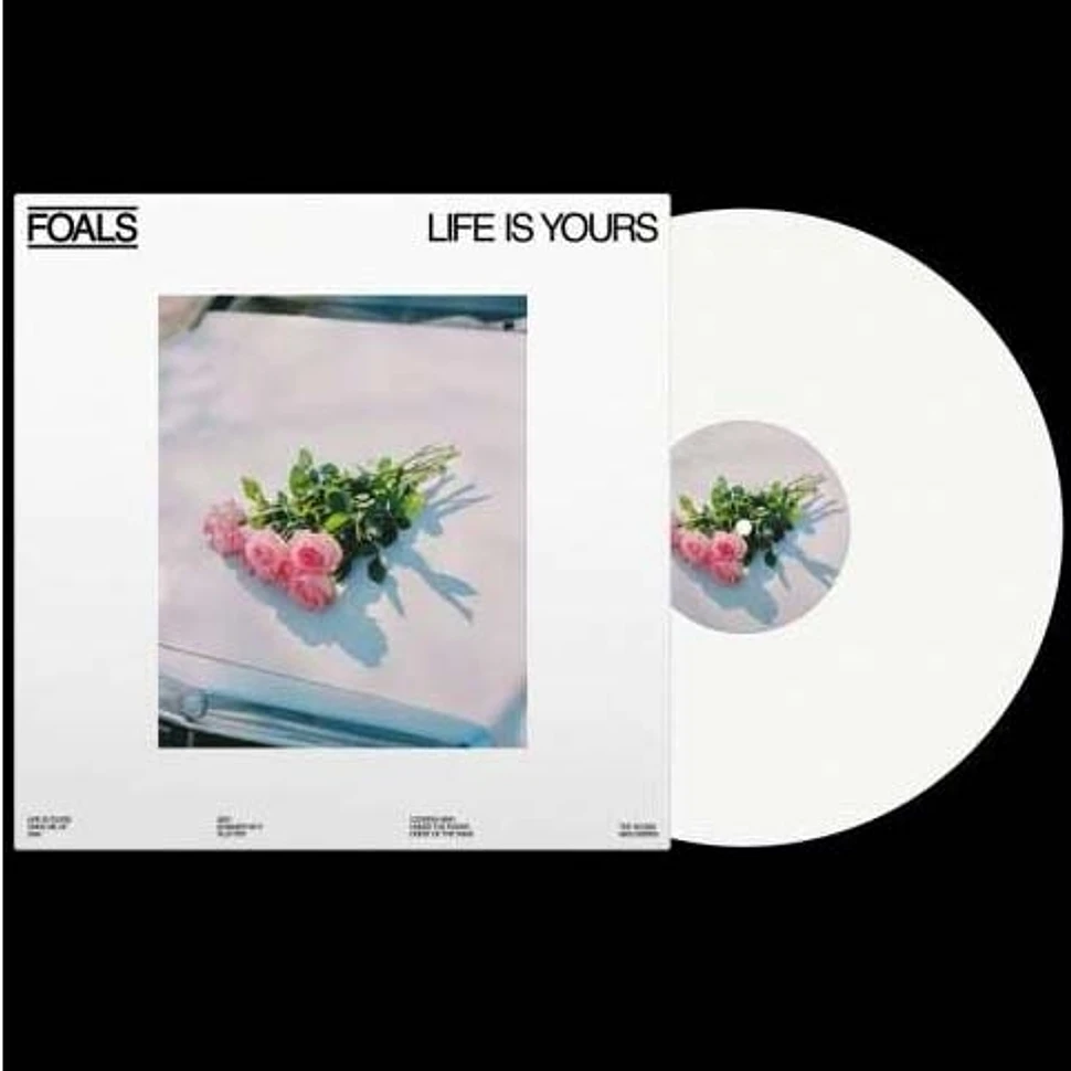 Foals - Life Is Yours Indie Exclusive White Vinyl Edition