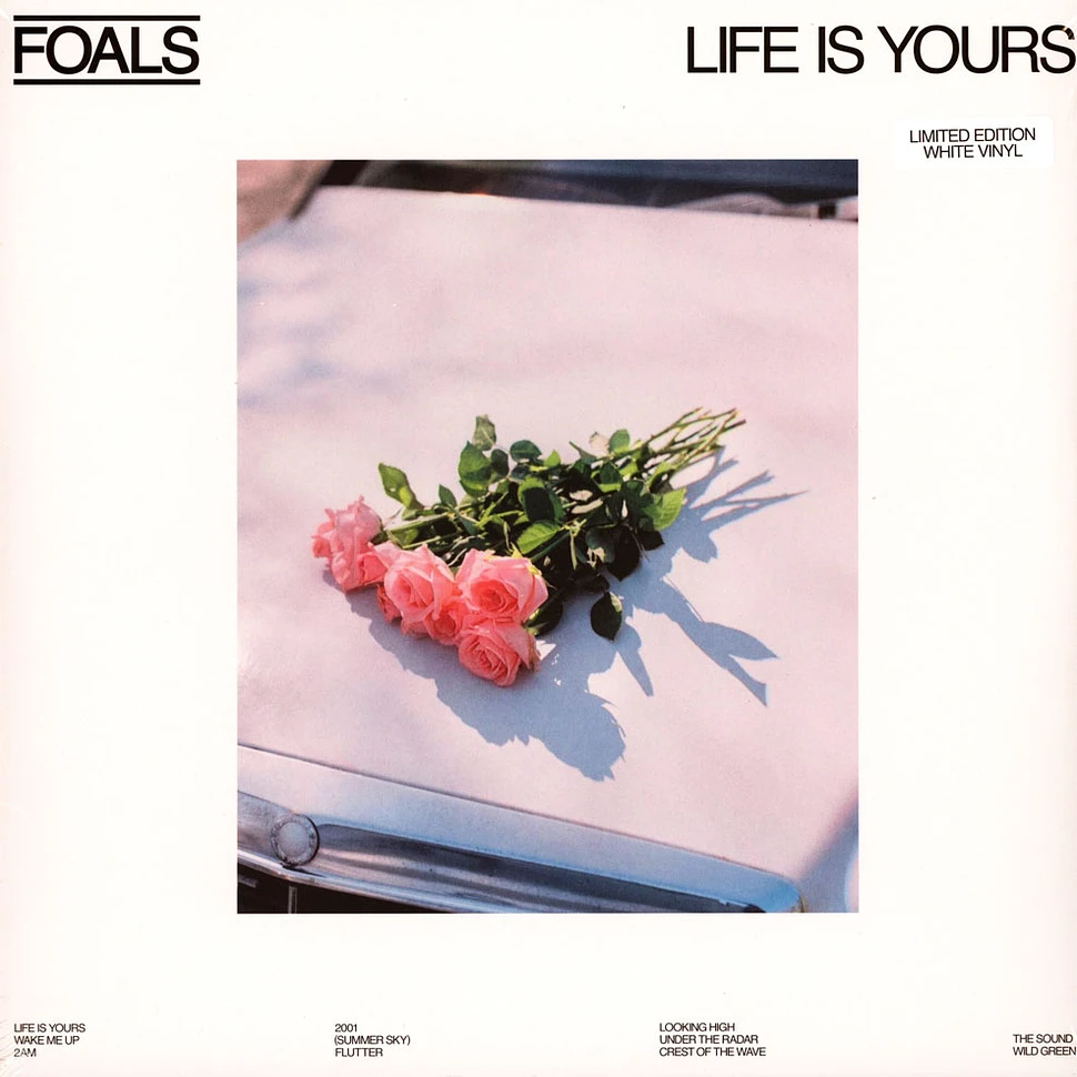 Foals - Life Is Yours Indie Exclusive White Vinyl Edition