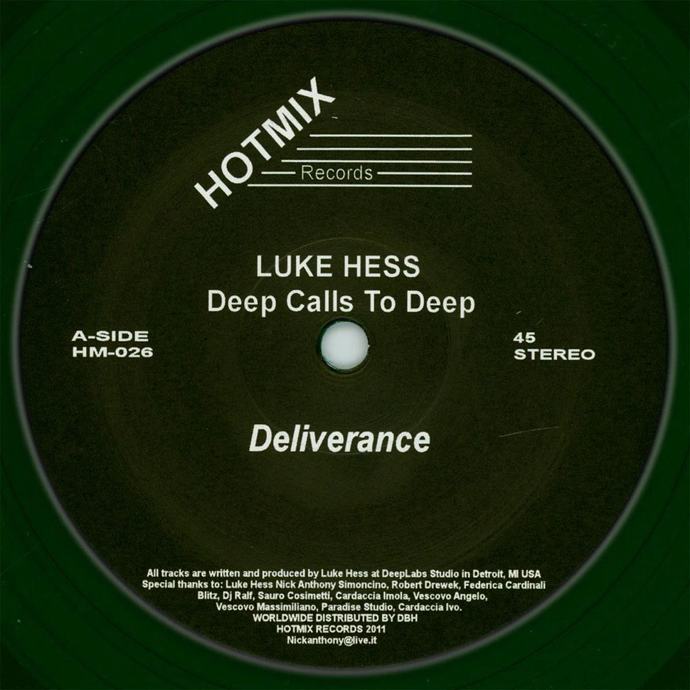 Luke Hess - Deep Calls To Deep