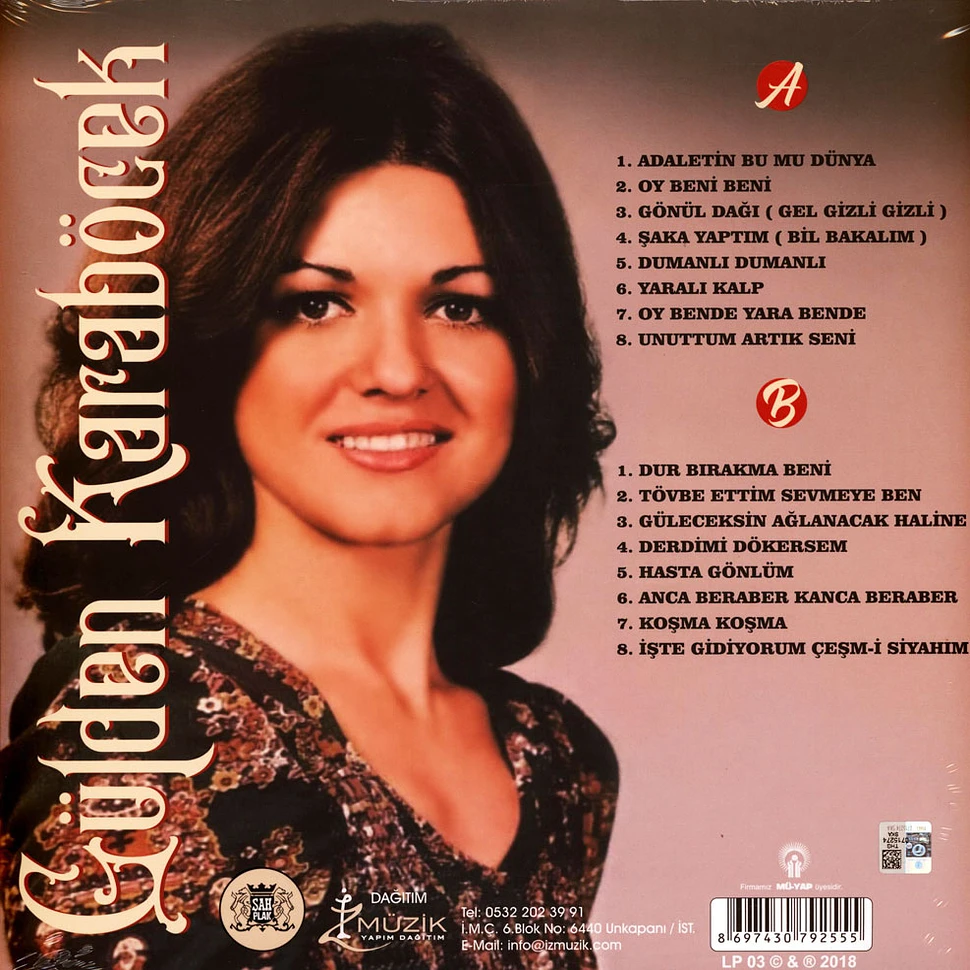 Gülden Karaböcek - 1971-1973 Single Compilation