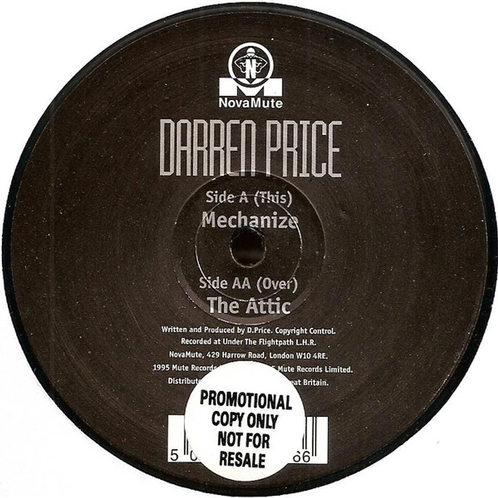 Darren Price - Mechanize / The Attic