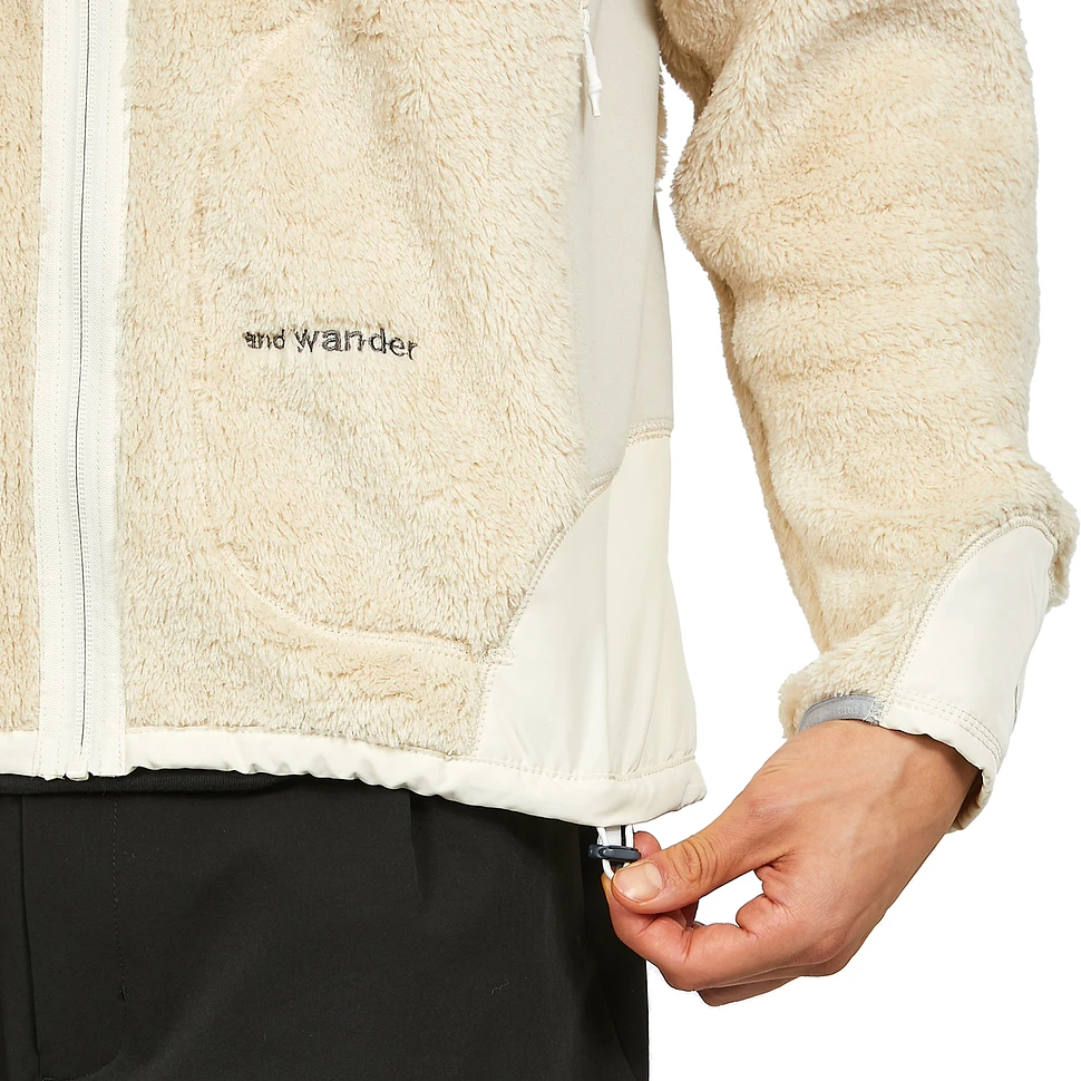 and wander - High Loft Fleece Jacket