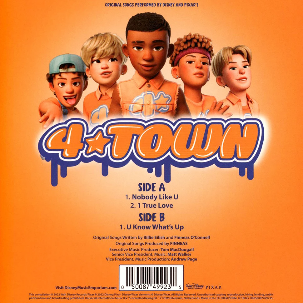 4*Town (From Disney And Pixar's Turning Red) - OST Turning Red 4*Town (3 Songs From Turning Red) Picture Disc Edition