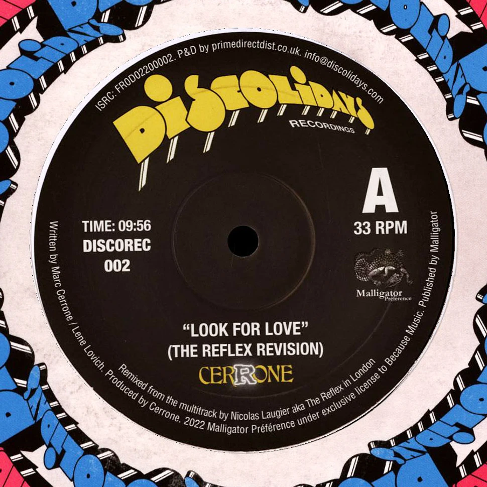 Cerrone - Look For Love / Hooked On You The Reflex Revisions