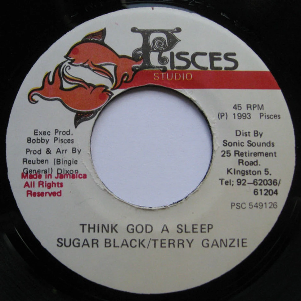 Sugar Black / Terry Ganzie - Think God A Sleep