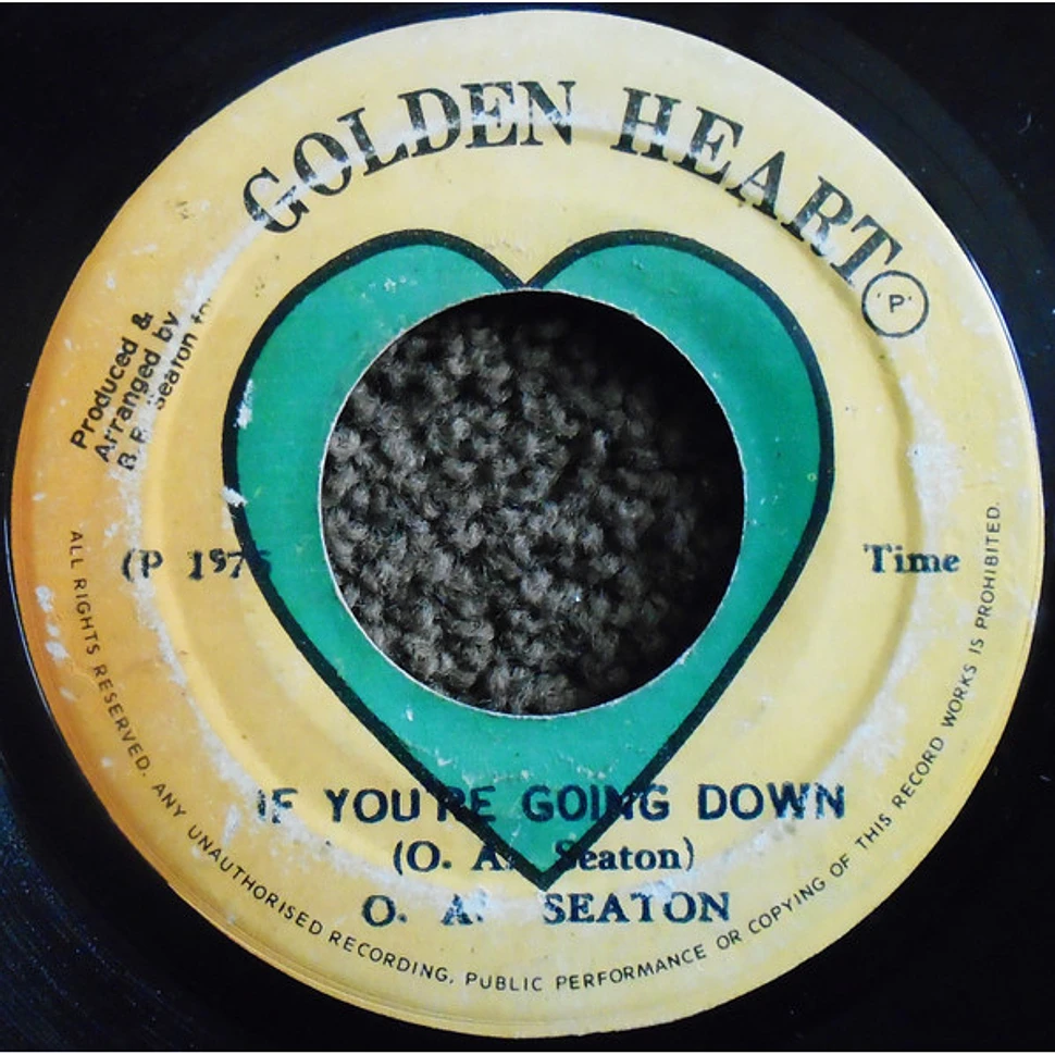 O. A. Seaton / New Harizon Band - If You're Going Down / Happy Music