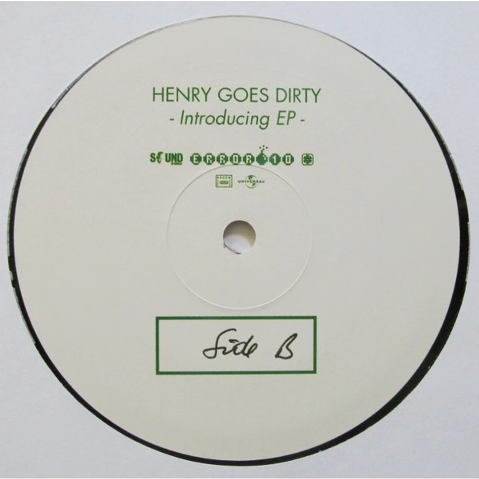 Henry Goes Dirty - Introducing EP