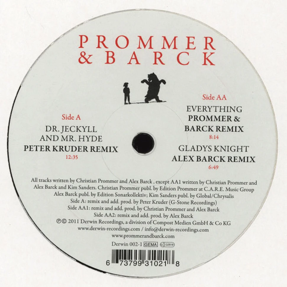 Prommer & Barck - Dr. Jeckyll And Mr. Hyde / Everything