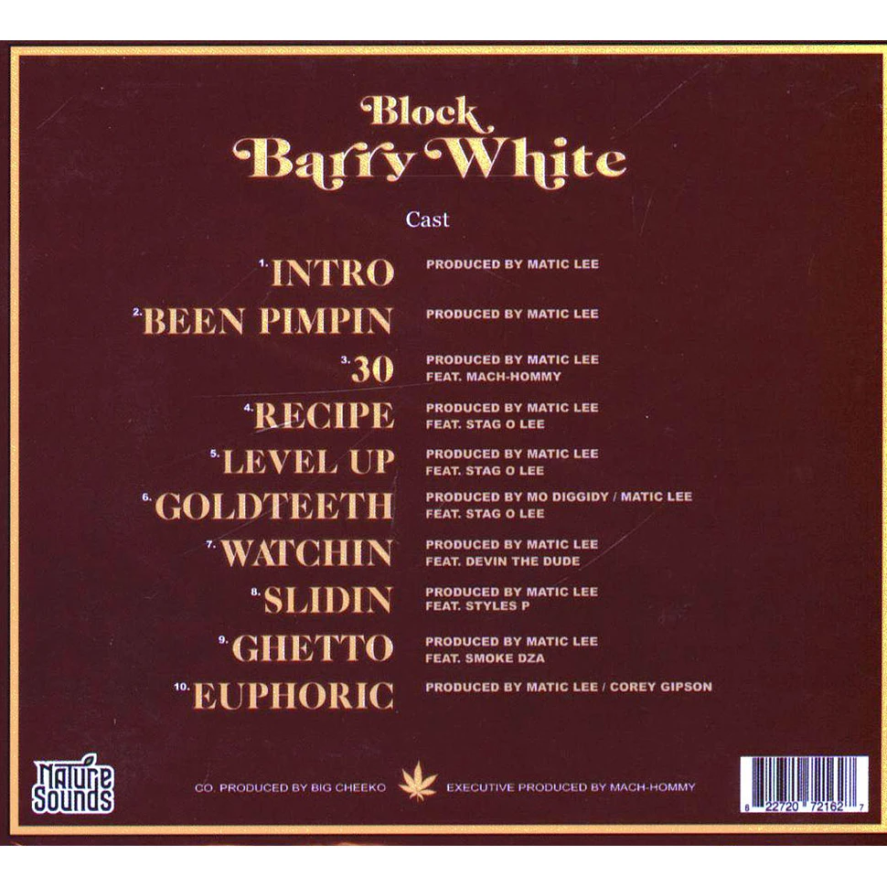 Big Cheeko - Block Barry White