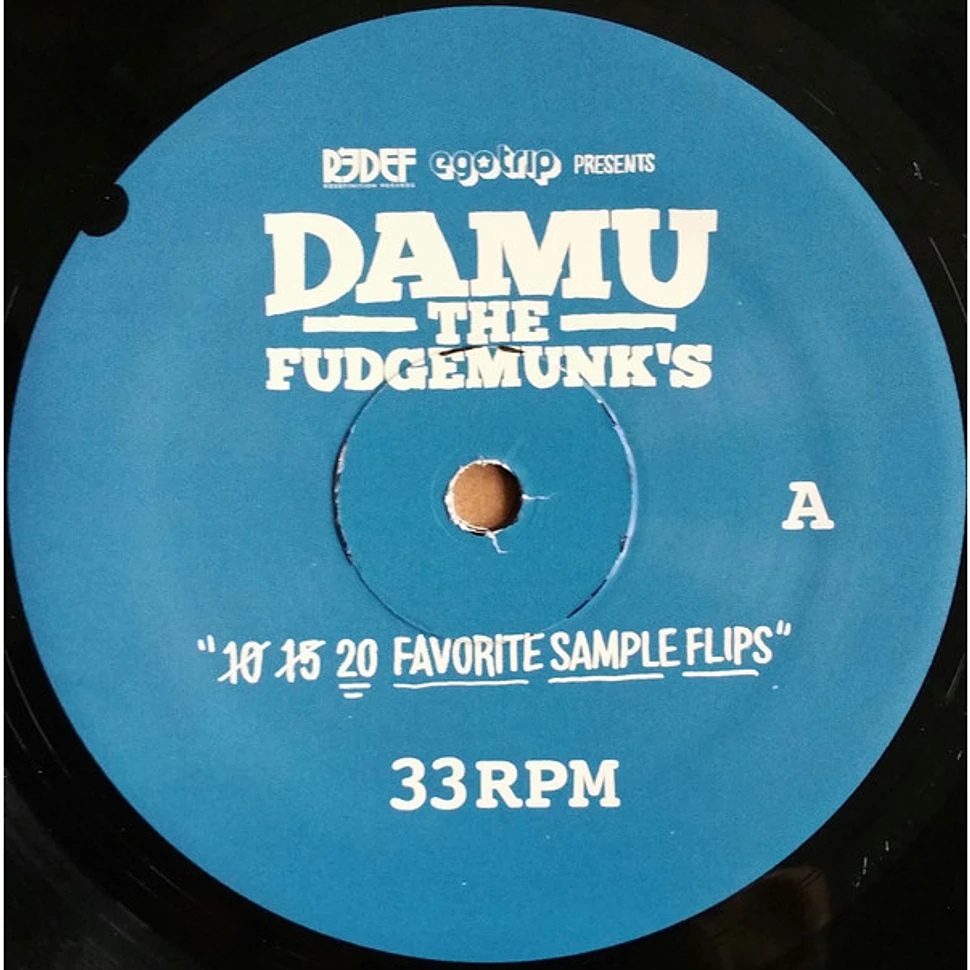 Damu The Fudgemunk - 1̶0̶ 1̶5̶ 20 Favorite Sample Flips
