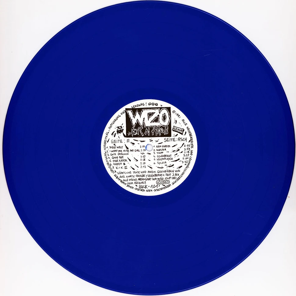 WIZO - Für'n Arsch Blue Vinyl Edition