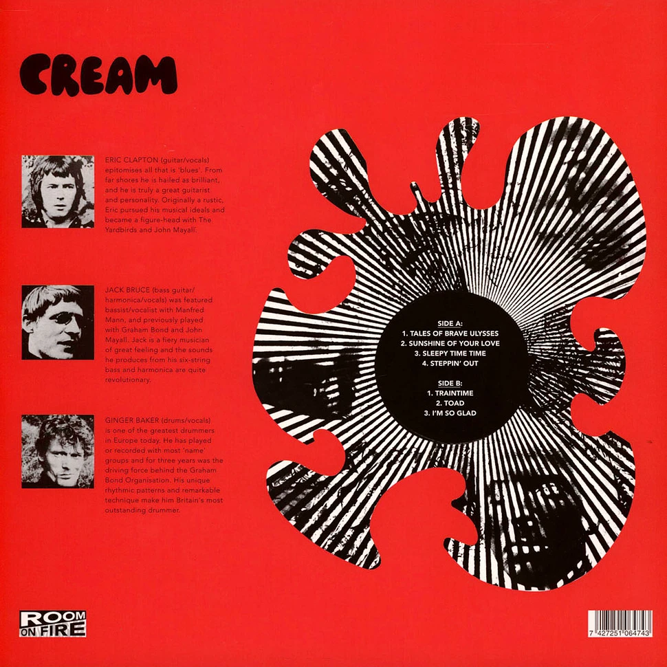 Cream - Konserthuset Stockholm 1974