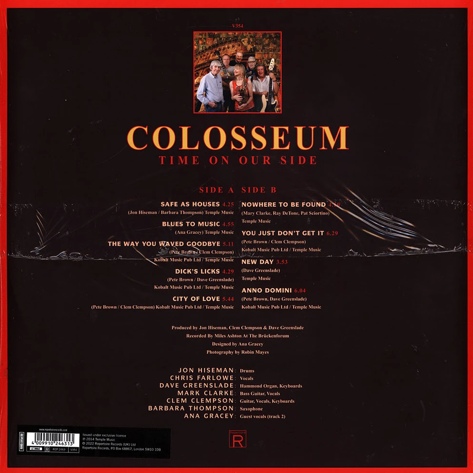 Colosseum - Time On Our Side