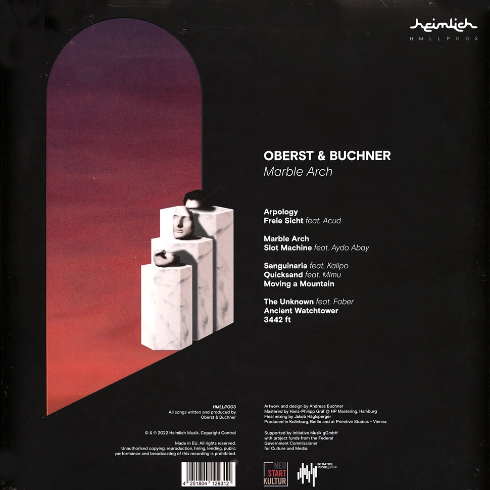 Oberst & Buchner - Marble Arch Coloured Vinyl Edition