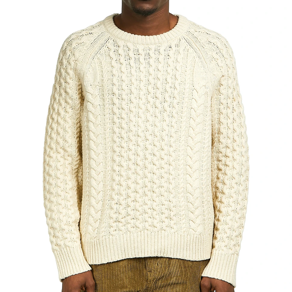 Patagonia - Recycled Wool Cable Knit Crewneck Sweater
