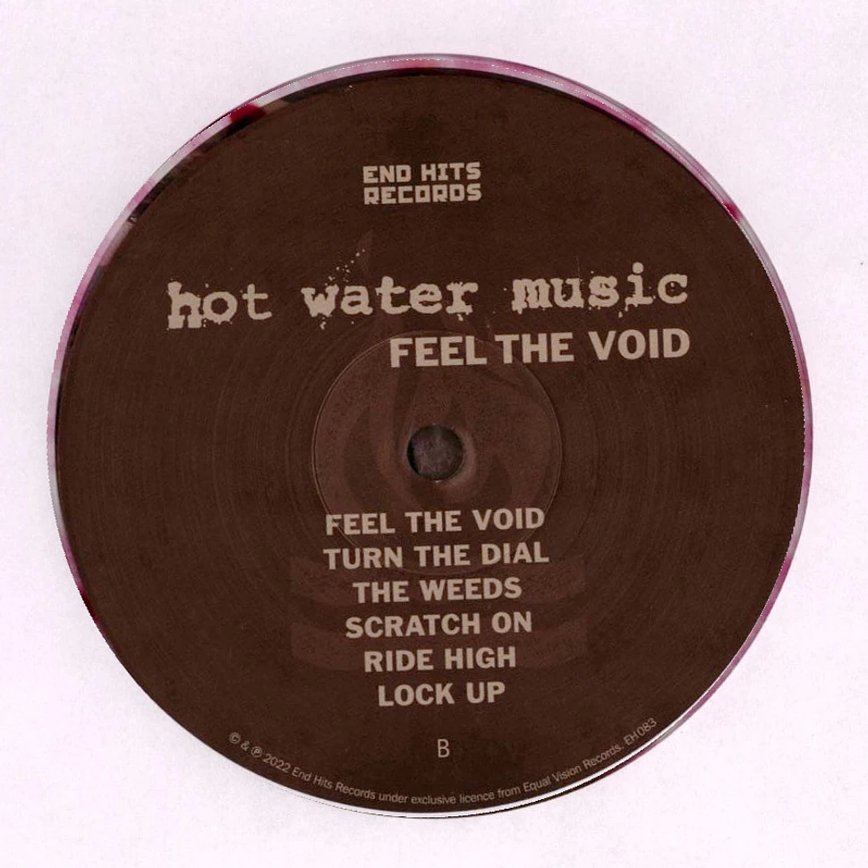 Hot Water Music - Feel The Void Ultra Clear With Deep Purple Splatter Vinyl Edition Vinyl Edition