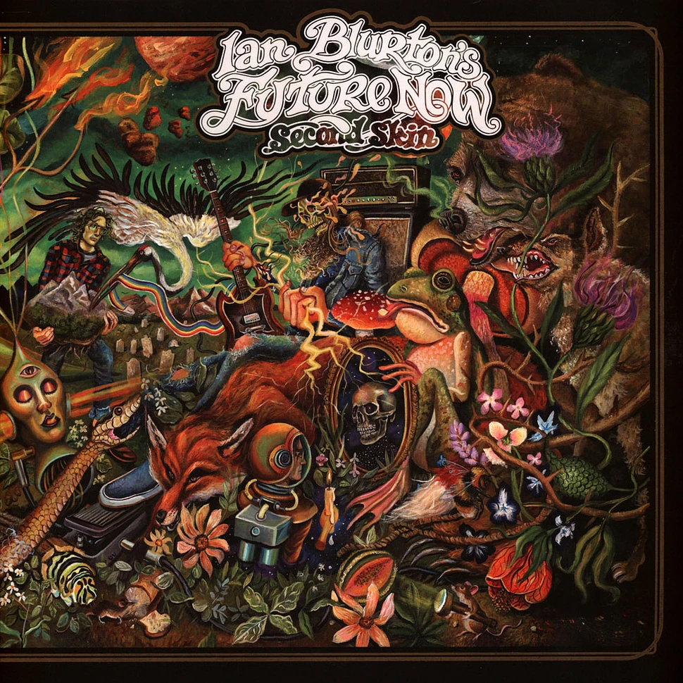 Ian Blurton's Future Now - Second Skin Orange/Green Swirl Vinyl Edition