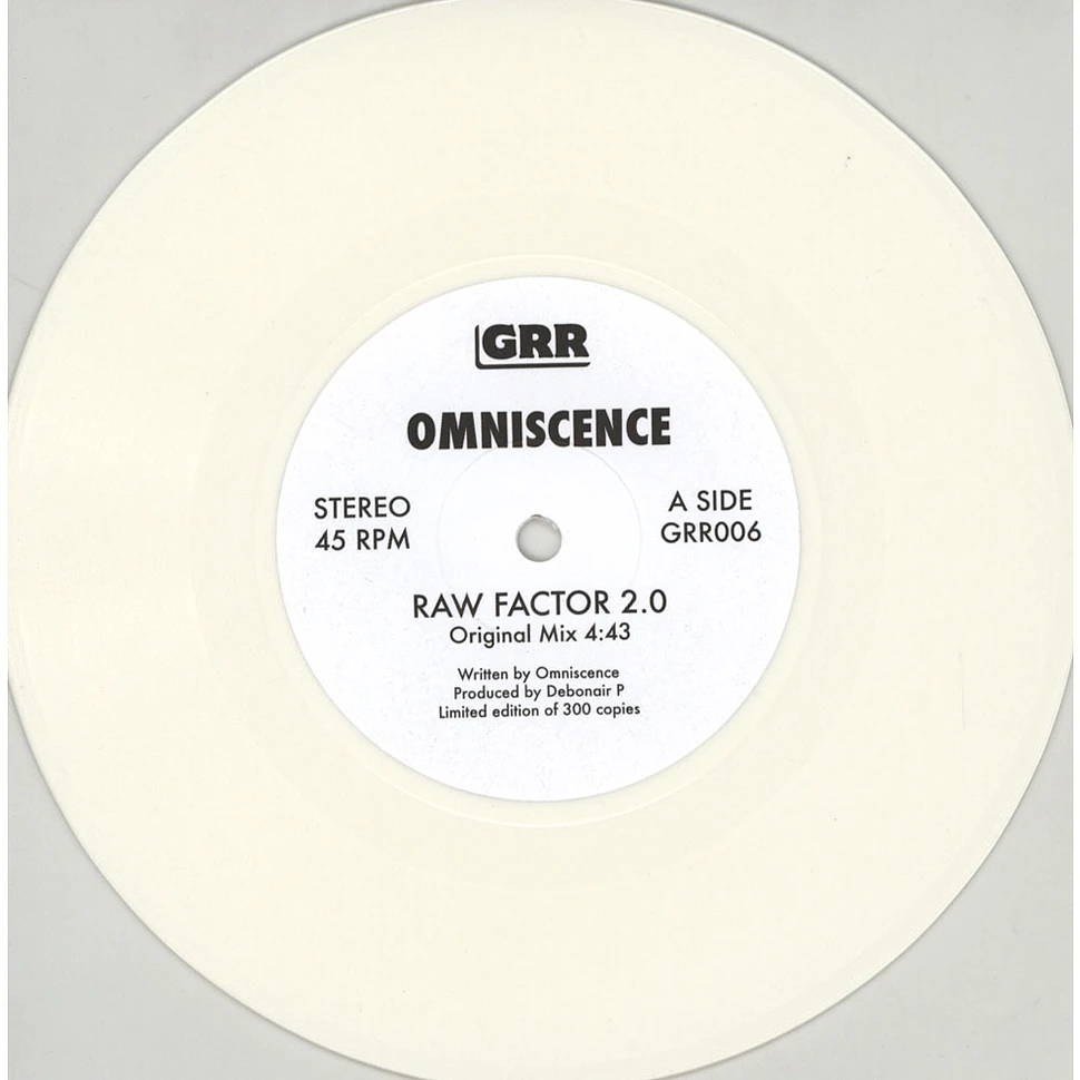 Omniscence - Raw Factor 2.0 White Vinyl