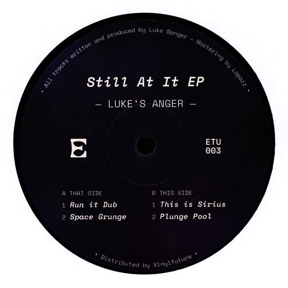 Luke's Anger - Still At It EP