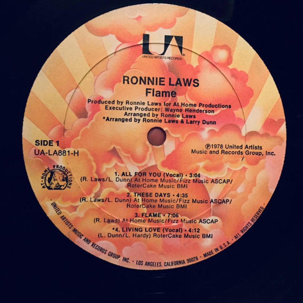 Ronnie Laws - Flame