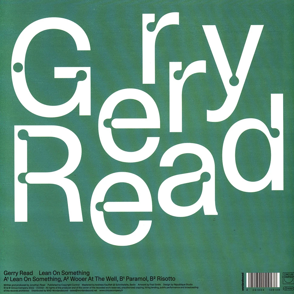 Gerry Read - Lean On Something