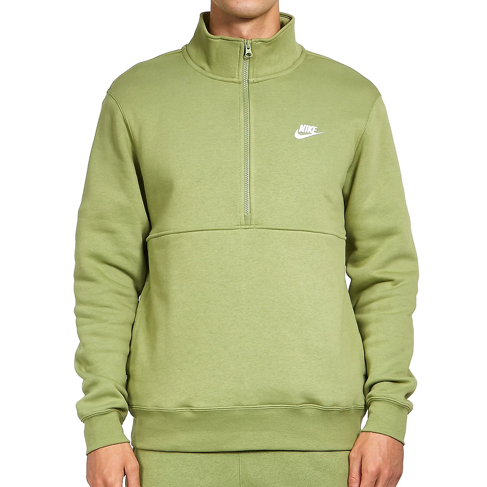 Nike - Sportswear Club Brushed-Back 1/2-Zip Pullover