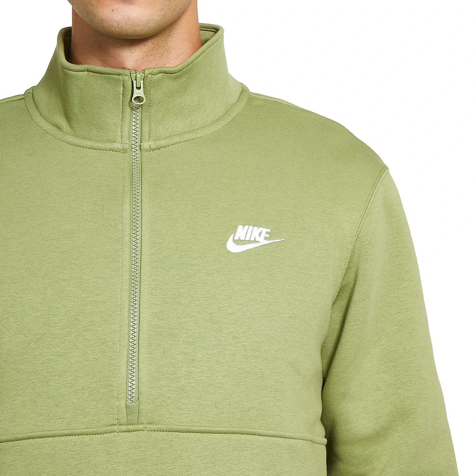 Nike - Sportswear Club Brushed-Back 1/2-Zip Pullover