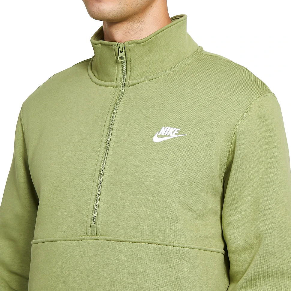 Nike - Sportswear Club Brushed-Back 1/2-Zip Pullover