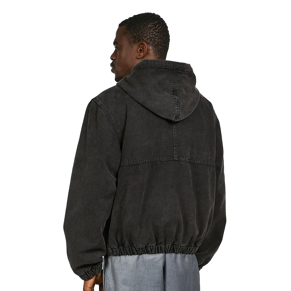 Stüssy - Canvas Insulated Work Jacket (Black) | HHV