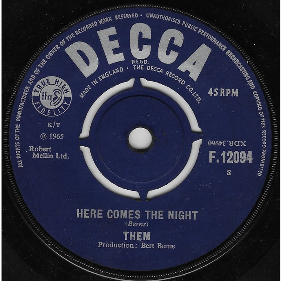 Them - Here Comes The Night