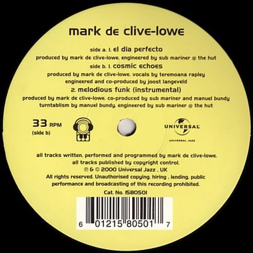 Mark De Clive-Lowe - El Dia Perfecto