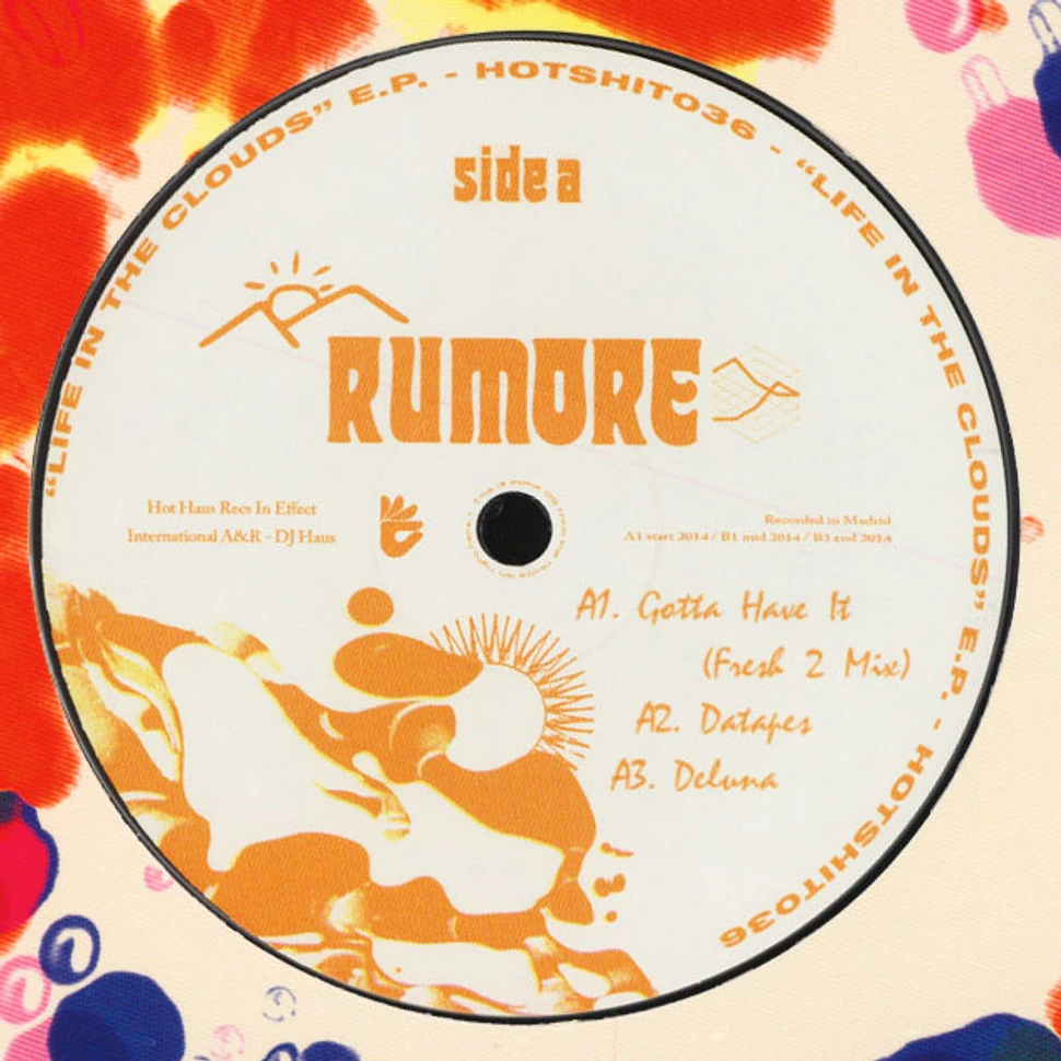 Rumore - Life In The Cloud E.P.