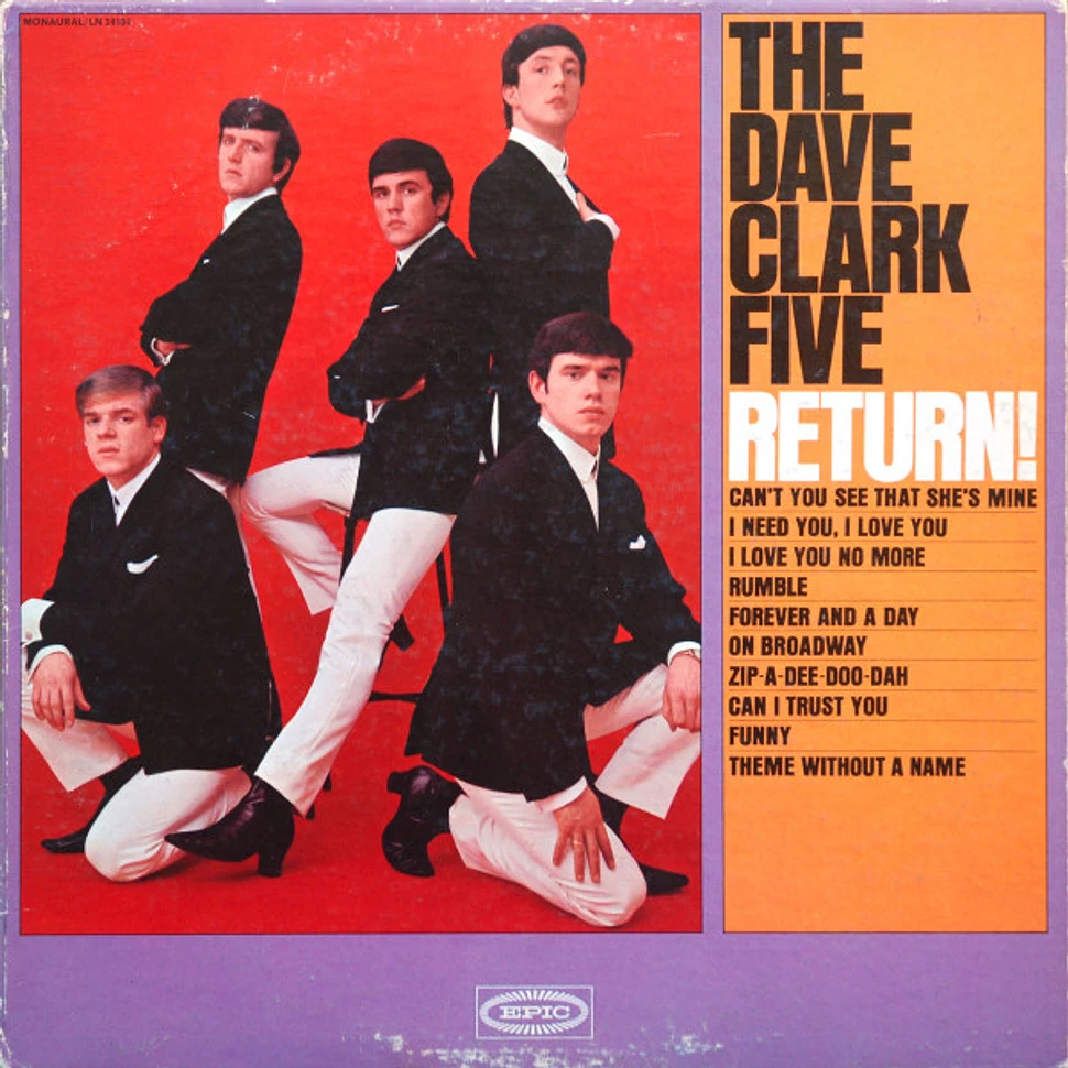 The Dave Clark Five - The Dave Clark Five Return!