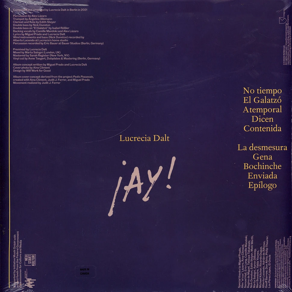 Lucrecia Dalt - Íay! Black Vinyl Edition