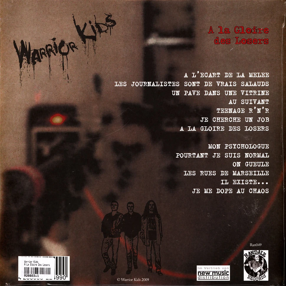 Warrior Kids - A La Gloire Des Losers