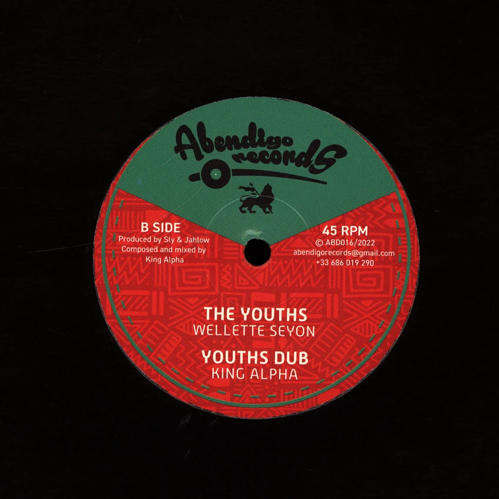 Robert Dallas, King Alpha / Welette Seyon, King Alpha - Mama, Dub / The Youths, Dub