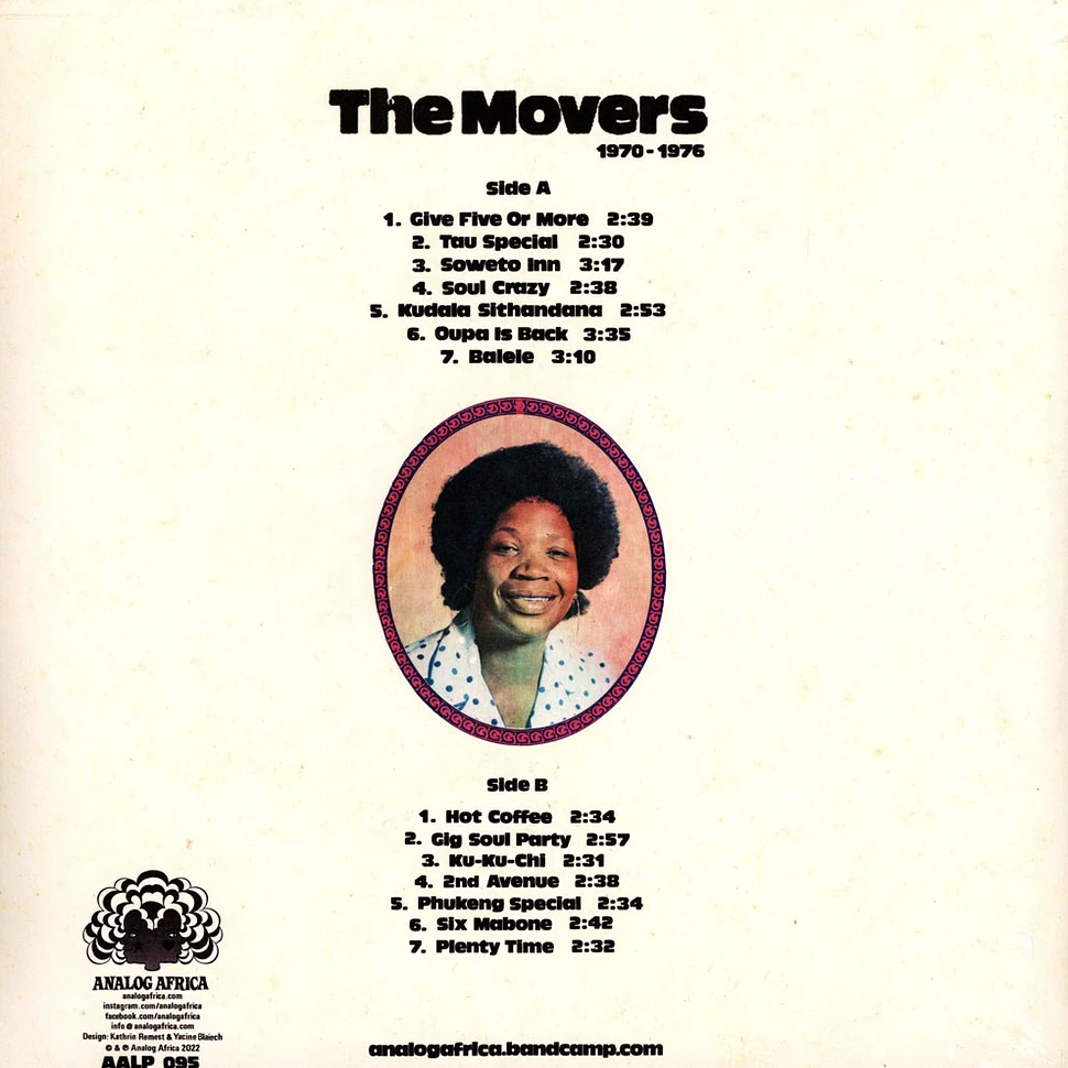 The Movers - The Movers - Volume 1 1970-1976