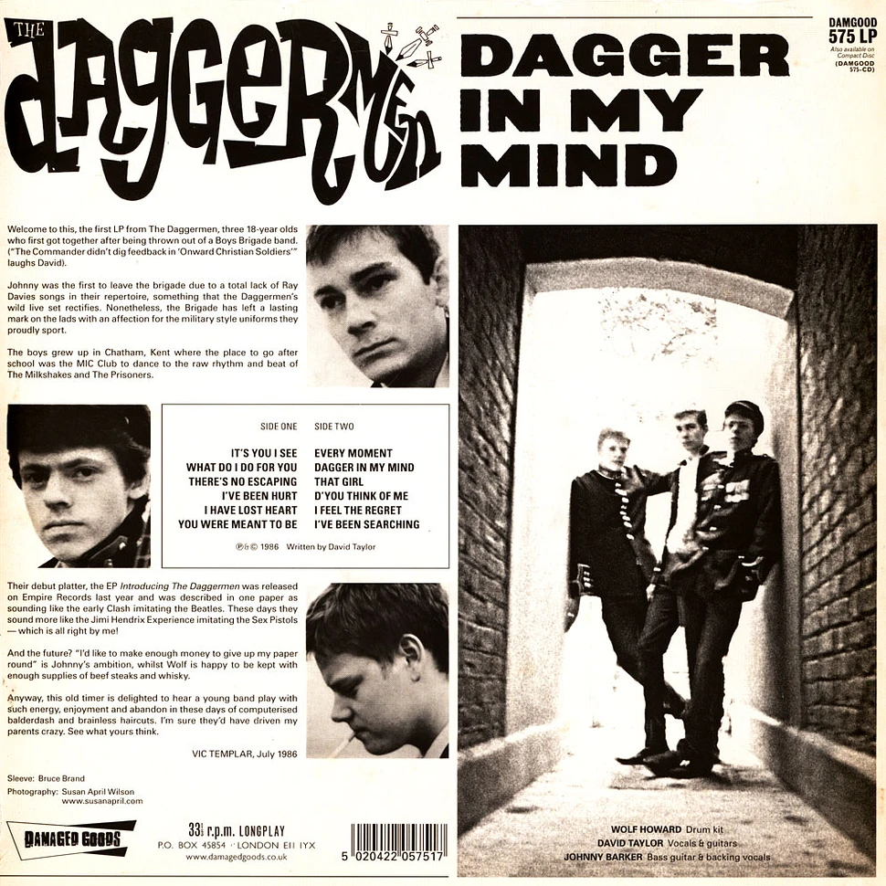 The Daggermen - Dagger In My Mind